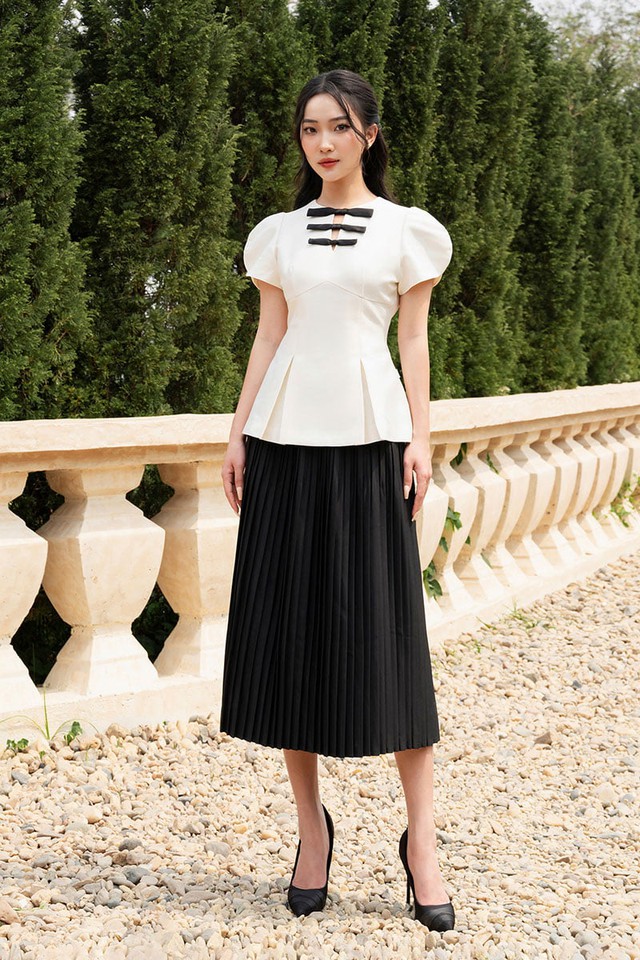 Rạng ngời khí chất với chân váy xếp ly- Ảnh 5.