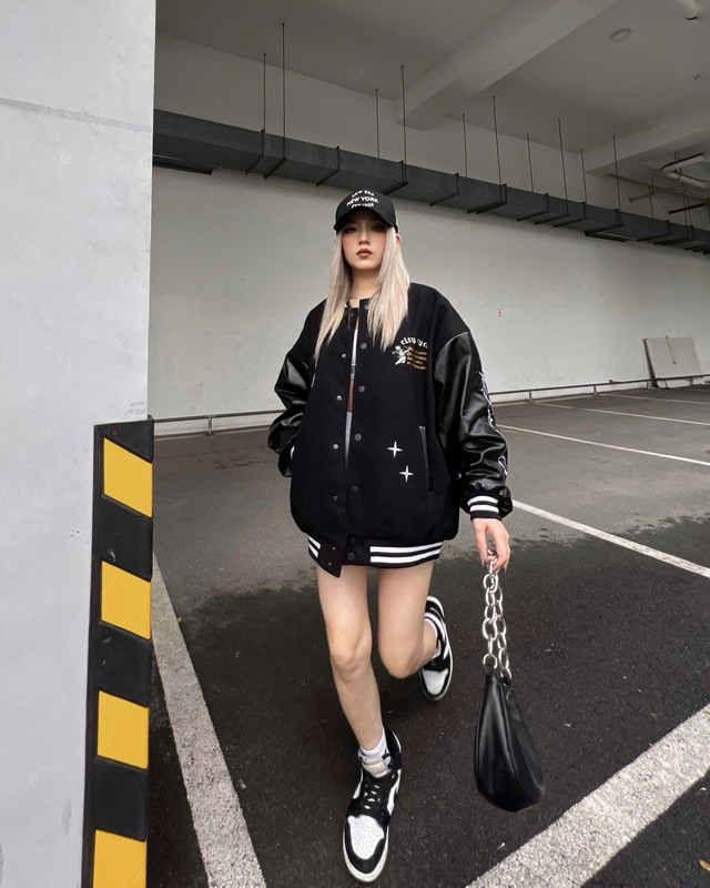 Áo khoác bóng chày 'bật' cá tính, gợi về tuổi trẻ thanh xuân- Ảnh 4.