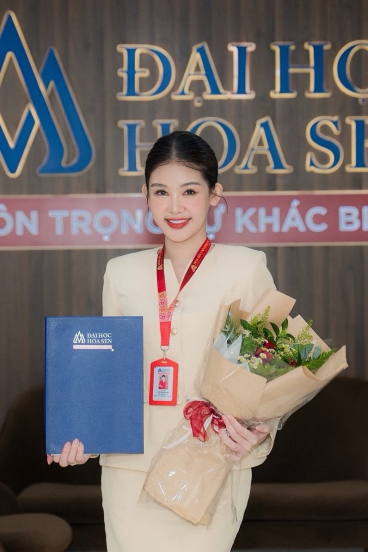 Hoa hậu Đại dương 2017 Lê Âu Ngân Anh.