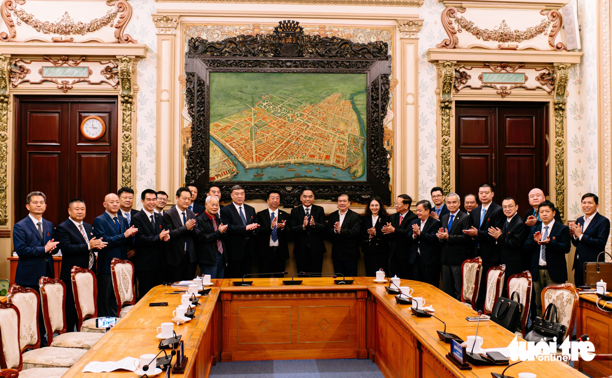 Gia tộc họ Bùi của Trung Quốc muốn hợp tác khu công nghiệp Việt - Trung với TP.HCM - Ảnh 4.