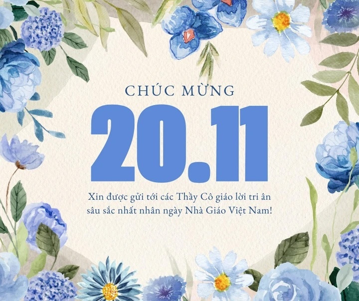 Lời chúc 20/11 dành cho cô giáo mầm non, thầy cô giáo chủ nhiệm- Ảnh 3.