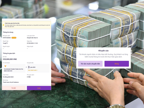 Chặn hàng trăm ngàn giao dịch đáng ngờ- Ảnh 1.