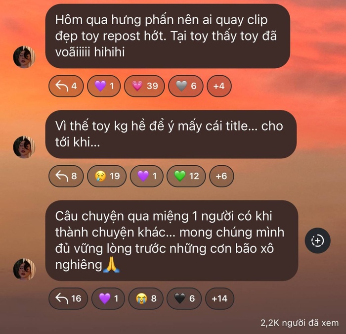 Tóc Tiên vội lên tiếng sau khi vô tình xác nhận độc thân, còn Touliver bình tĩnh đi tập gym 3 Tóc Tiên vội lên tiếng sau khi vô tình xác nhận độc thân, còn Touliver bình tĩnh đi tập gym