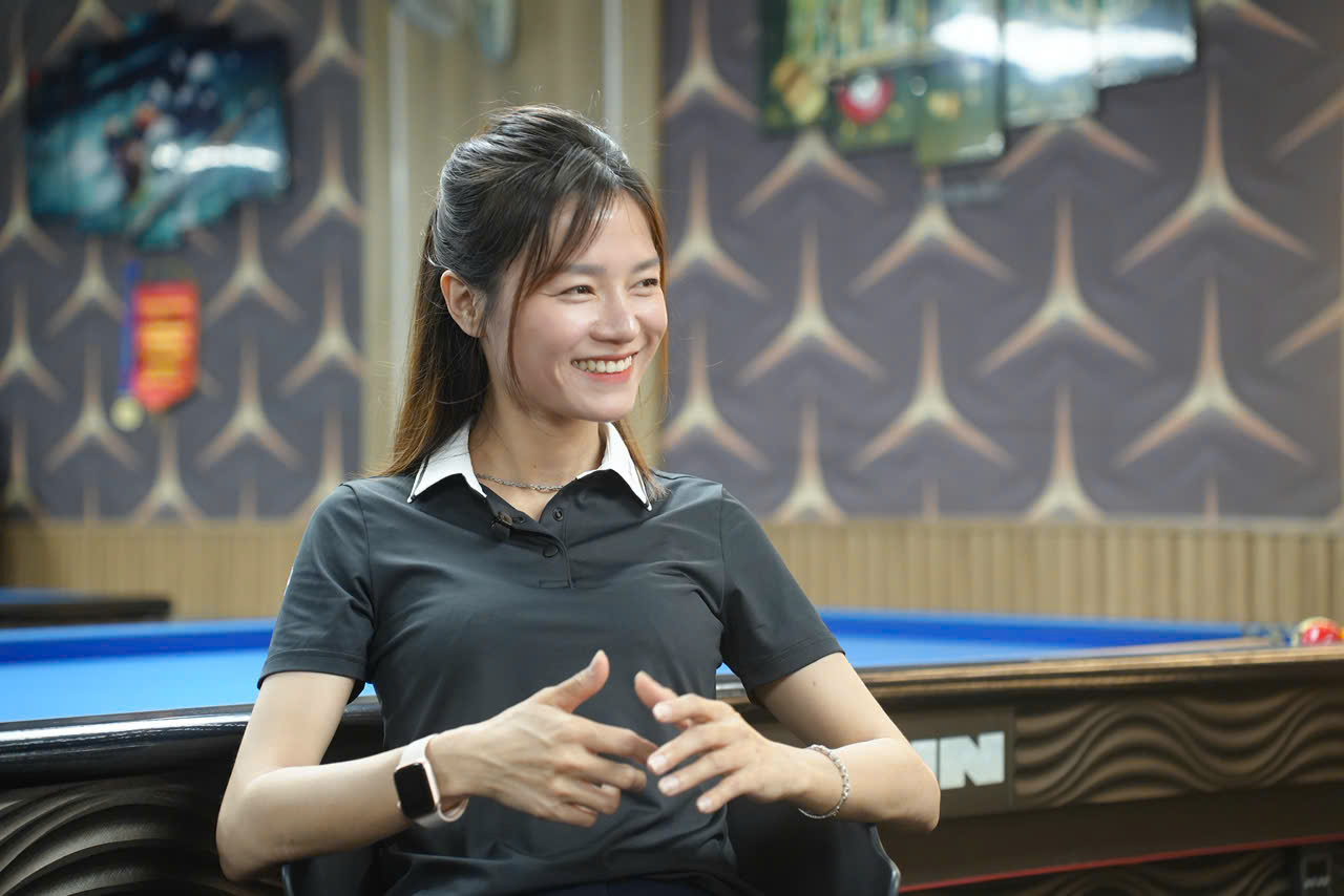 Nữ cơ thủ vượt ung thư tuyến giáp, giành HCĐ thế giới: Cổ tích giữa đời thường- Ảnh 6.