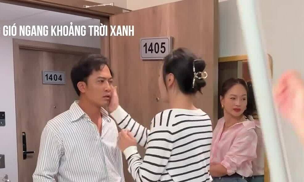 Hậu trường cảnh Phương Oanh tát Doãn Quốc Đam