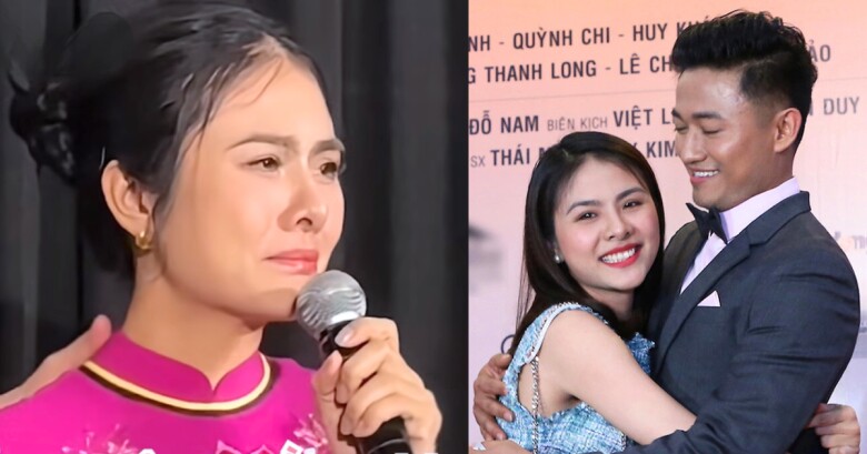Vân Trang nhiều lần bật khóc vì thương nhớ Quý Bình.