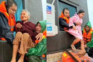 Lý do thủy điện Sông Ba Hạ vẫn xả lũ ở mức cao dù hạ du ngập nặng