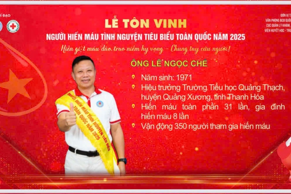 Người thầy 18 năm “gieo hy vọng” qua 31 lần hiến máu - 4