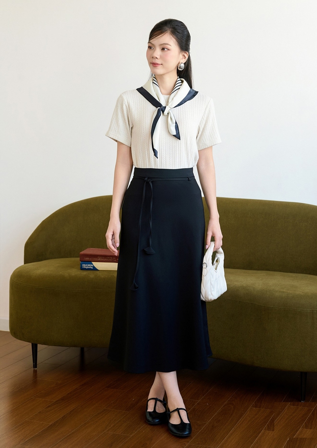 Chân váy thông dụng nhất mùa - Ảnh 2.