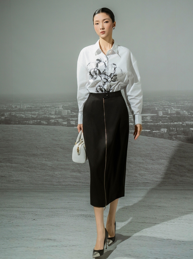 Chân váy thông dụng nhất mùa - Ảnh 8.