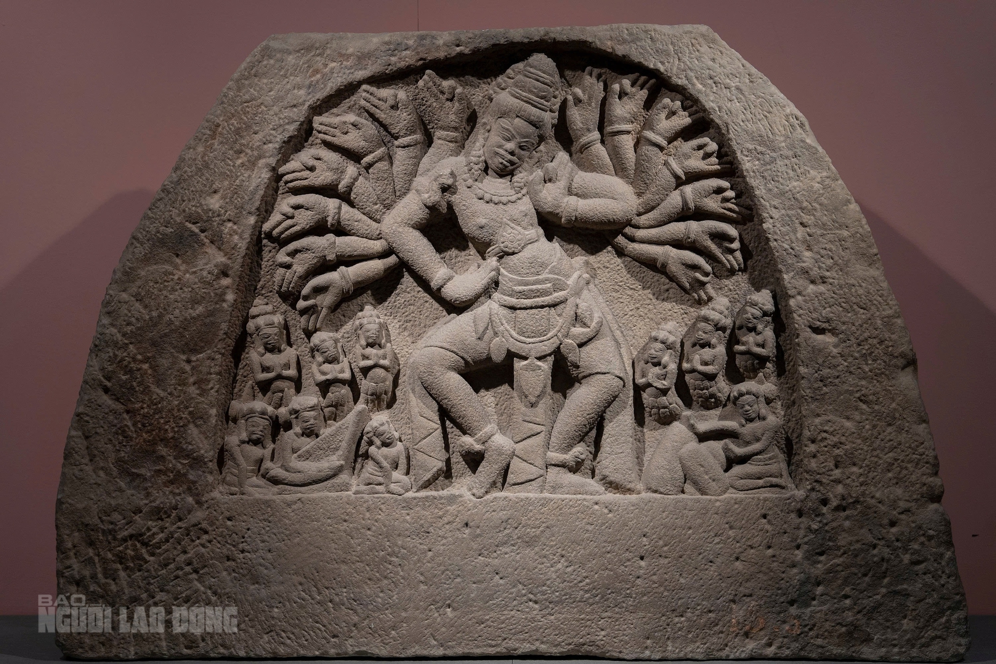 Cận cảnh 19 bảo vật quốc gia trưng bày tại Bảo tàng Điêu khắc Chăm Đà Nẵng - Ảnh 6.