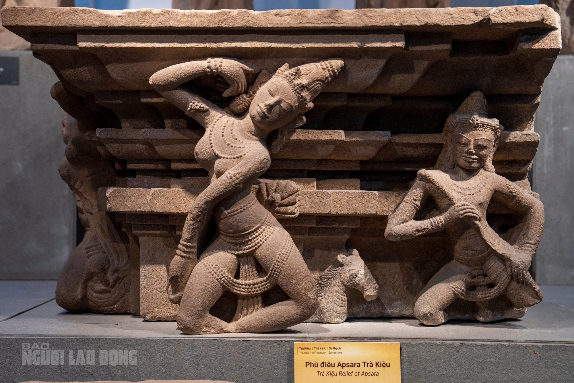 Cận cảnh 19 bảo vật quốc gia trưng bày tại Bảo tàng Điêu khắc Chăm Đà Nẵng - Ảnh 11.