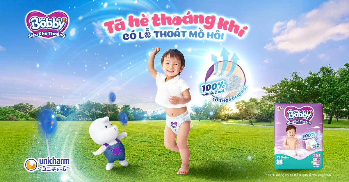 Bí quyết từ Bobby - Lỗ thoát mồ hôi 100% thoáng khí cho bé vui hè- Ảnh 3.