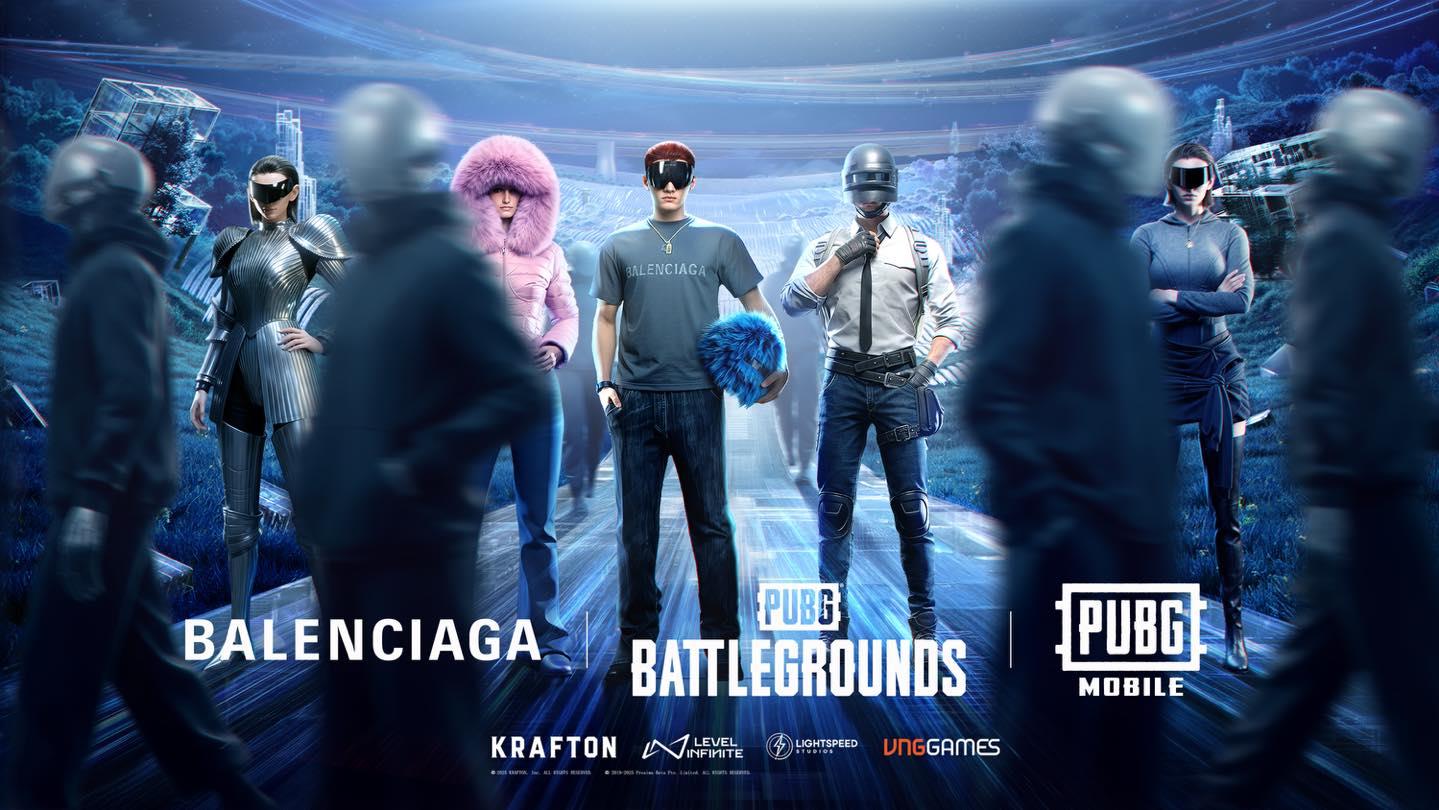Thương hiệu thời trang cao cấp BALENCIAGA lần đầu hợp tác vũ trụ PUBG Mobile- Ảnh 2.