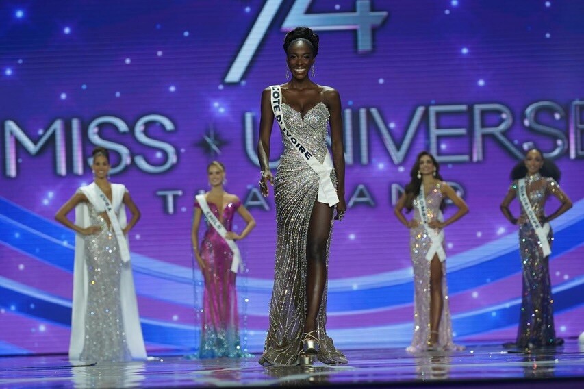 Á hậu 4 Bờ Biển Ngà - Olivia Yacé (27 tuổi) 