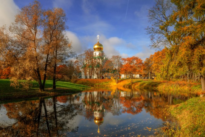 Nước Nga vào thu. Ảnh: Russia Trek