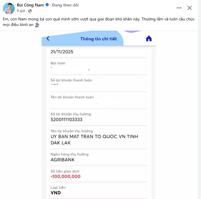 Trấn Thành - Hương Giang cùng dàn sao Việt đồng lòng hướng về người dân vùng lũ- Ảnh 4.