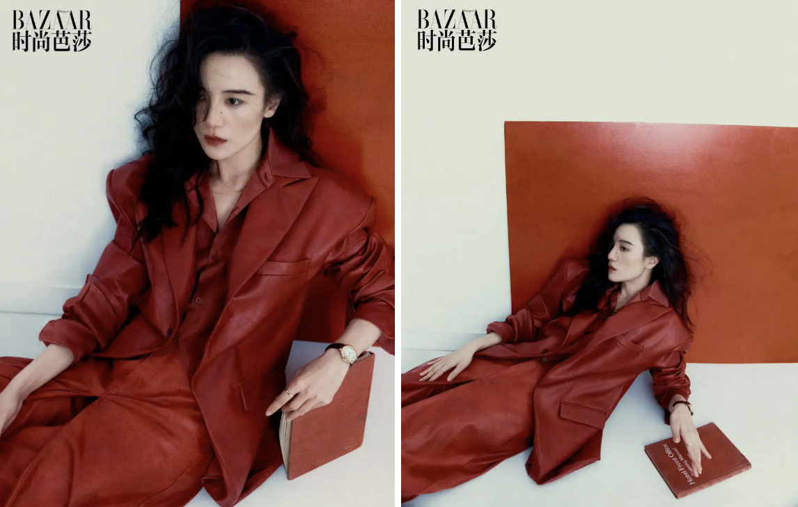 Tống Giai diện áo da màu đỏ xinh “ná thở”: 3 con giáp nên tranh thủ diện màu này trong tháng 12 để kéo hỷ khí, rước may về tay- Ảnh 2.