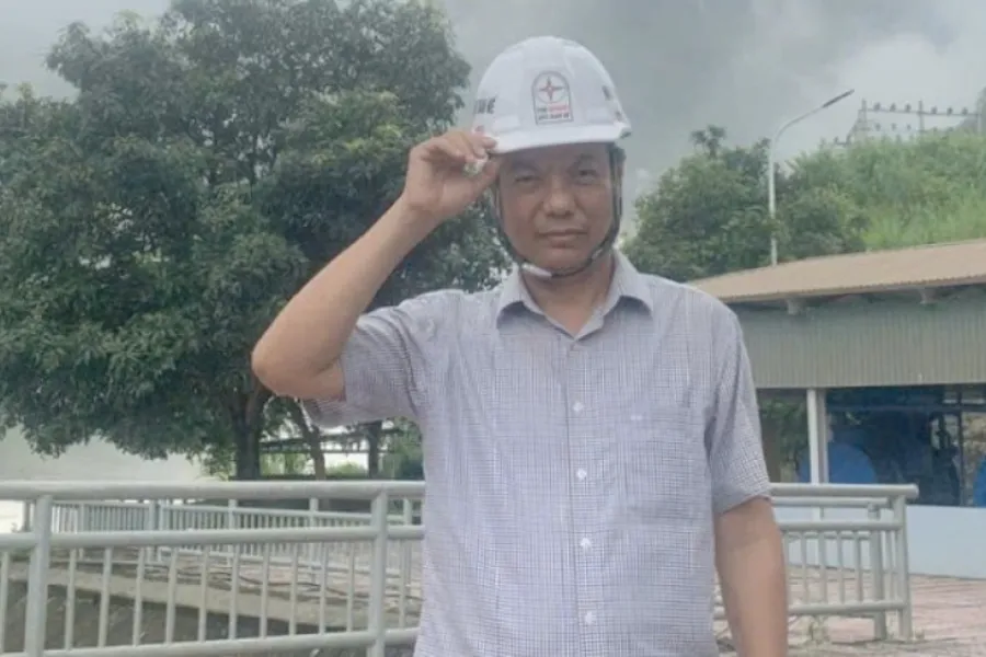 Ông Tạ Hữu Hùng, Giám đốc Nhà máy Thủy điện Bản Vẽ. Ta-Huu-Hung.jpg