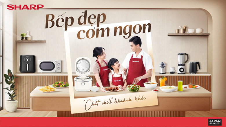 Bếp đẹp cơm ngon - “Chắt chill” khoảnh khắc