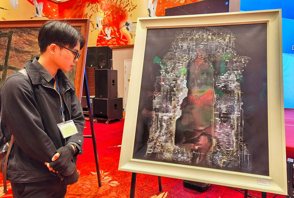 Kỹ nghệ độc lạ: Khi bản vẽ kỹ thuật bước vào tranh vẽ- Ảnh 3.