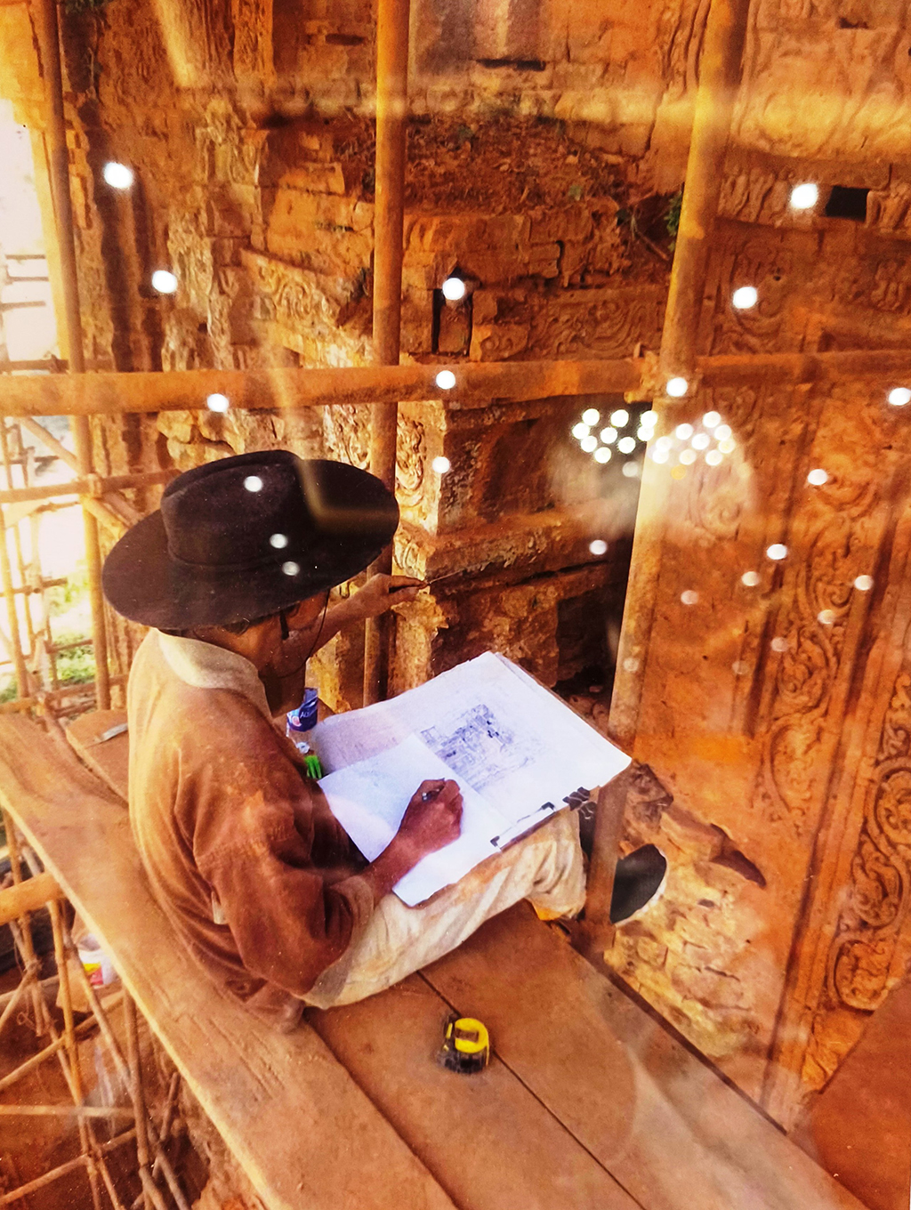 Kỹ nghệ độc lạ: Khi bản vẽ kỹ thuật bước vào tranh vẽ- Ảnh 4.