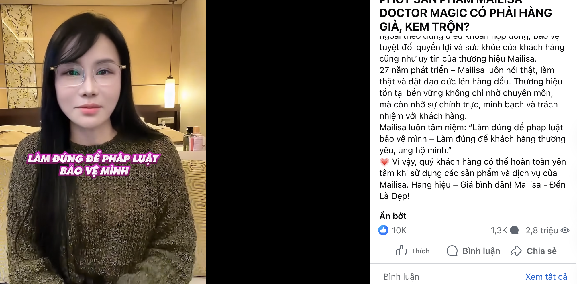 Trước khi bị bắt, bà Mai nói gì về sản phẩm mỹ phẩm của Mailisa? - Ảnh 5.