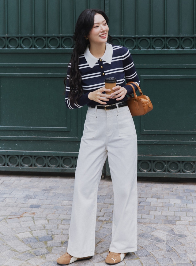 Quần tây cạp cao tôn dáng hoàn hảo cho mọi phong cách thời trang 24 / 7 - Ảnh 4.