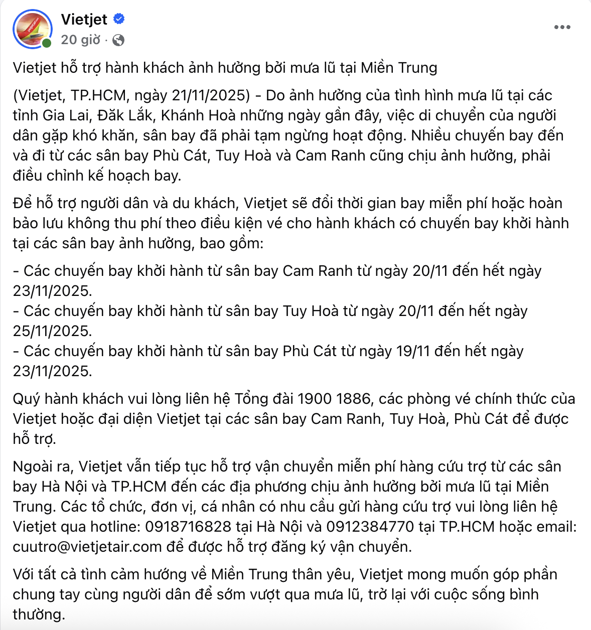 Một loạt hãng bay Việt Nam lên tiếng- Ảnh 5.
