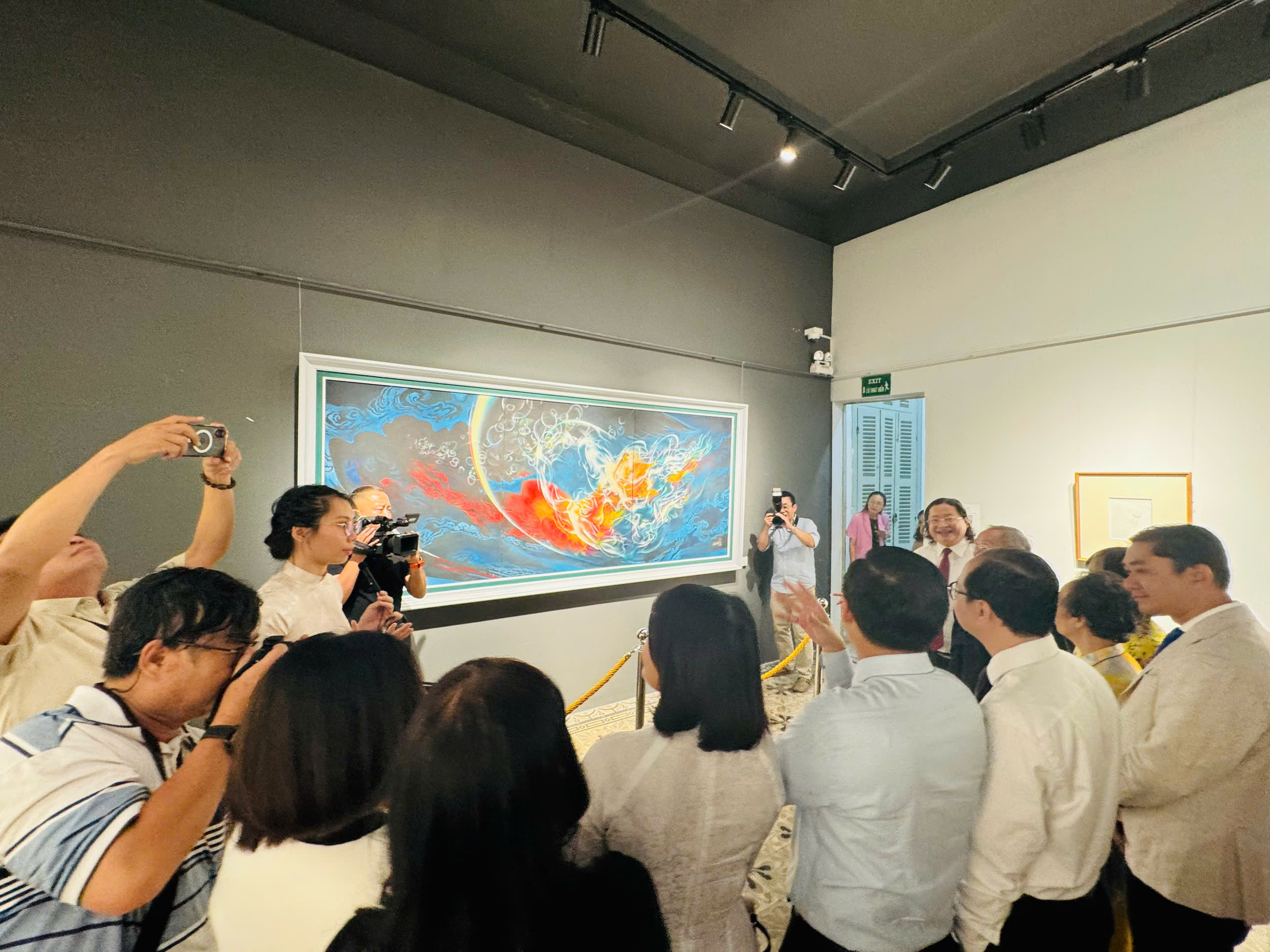 Những kiệt tác tranh Đông Dương 'hồi hương' lần đầu ra mắt công chúng- Ảnh 4.