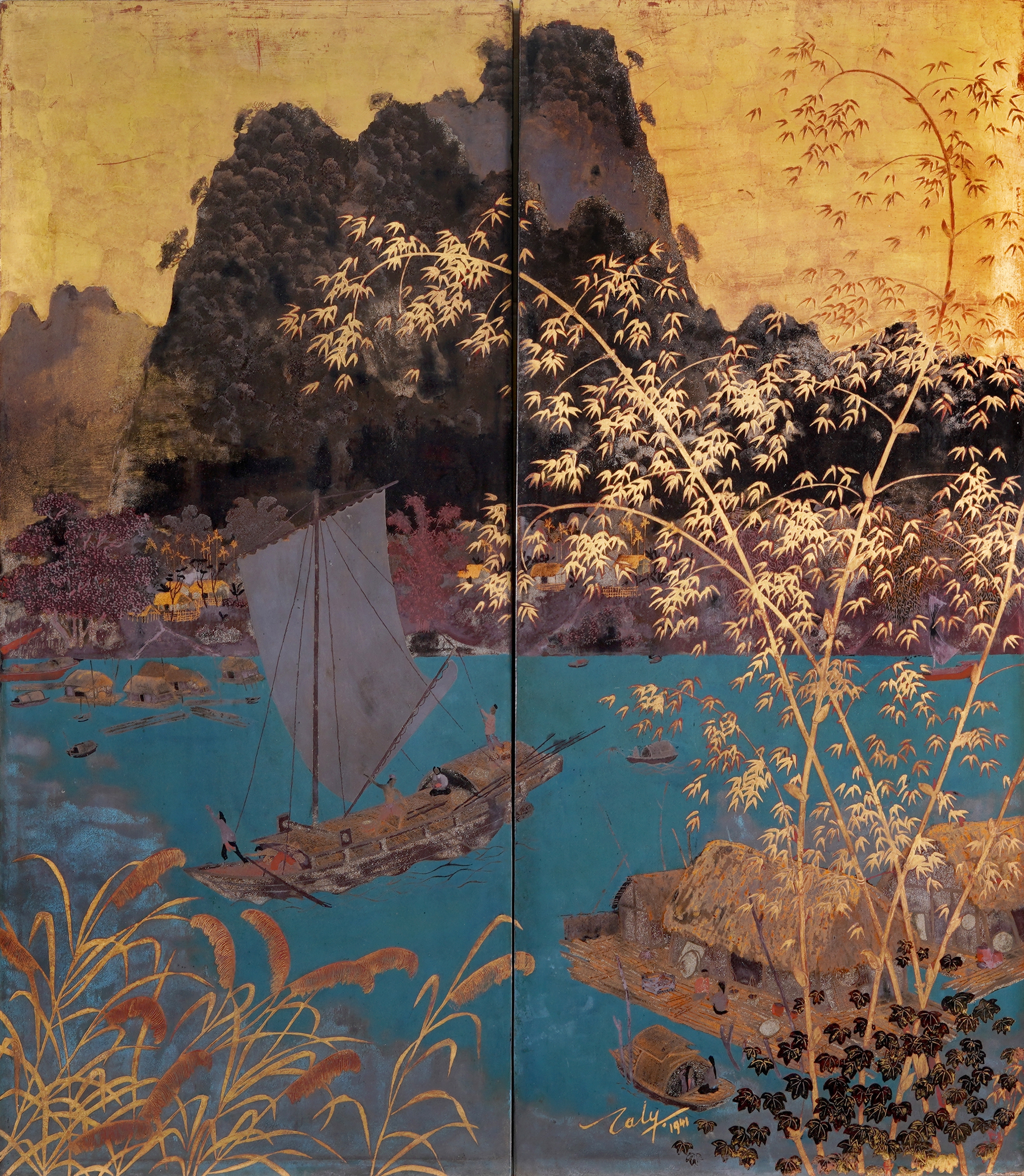 Những kiệt tác tranh Đông Dương 'hồi hương' lần đầu ra mắt công chúng- Ảnh 5.