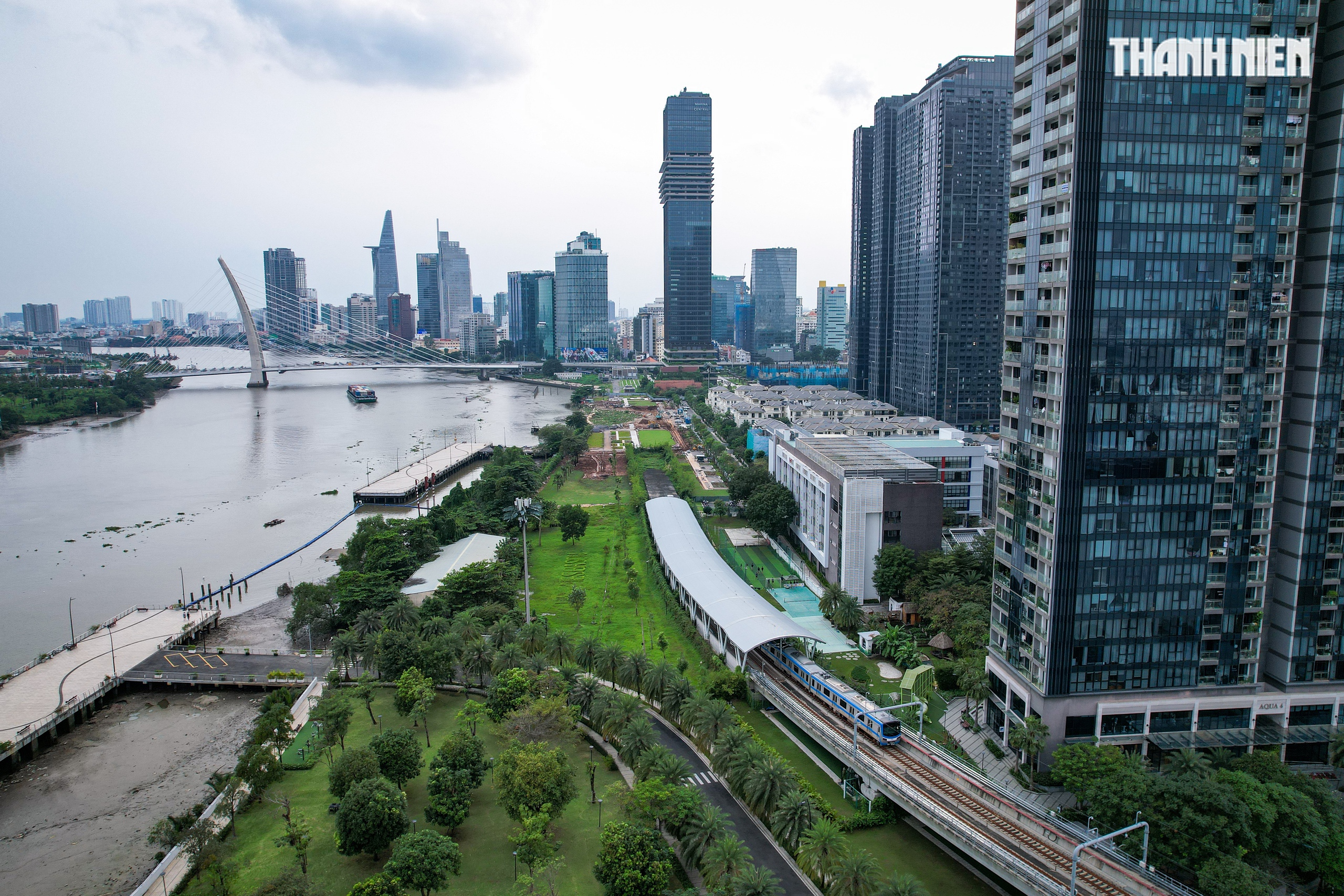 Công viên Ba Son giai đoạn 2: Không gian xanh ven sông Sài Gòn hiện đại - Ảnh 11. Công viên Ba Son giai đoạn 2: Không gian xanh ven sông Sài Gòn hiện đại - Ảnh 11.
