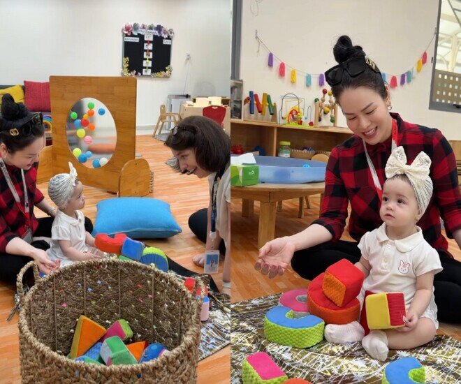 Sao Việt đưa con đi học mẫu giáo từ sớm: Thanh Trúc chuyển trường cho ái nữ, Hồ Ngọc Hà làm "gia sư" tiếng Việt 5 Nhật Kim Anh tham dự buổi học đầu tiên của con gái.