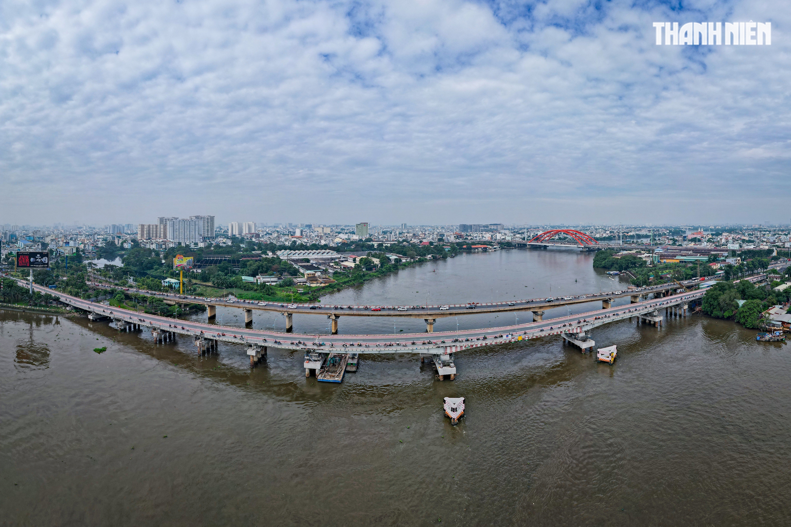 Cầu Bình Triệu 1 chính thức thông xe sau khi nâng tĩnh không lên hơn 1 mét- Ảnh 8.