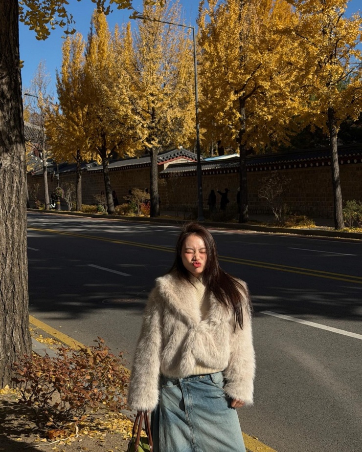 Sao Việt check in mùa lá vàng lá đỏ Hàn Quốc - 9