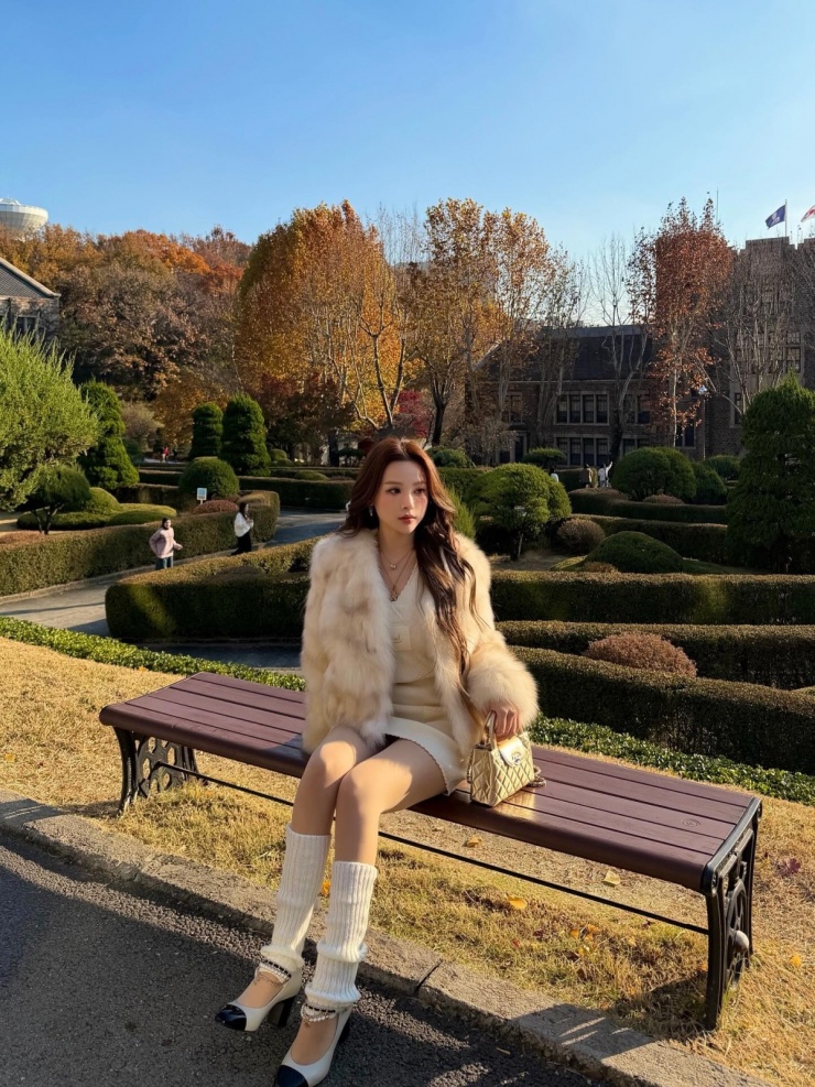 Sao Việt check in mùa lá vàng lá đỏ Hàn Quốc - 10