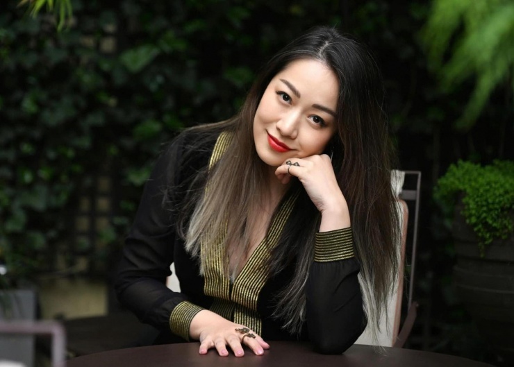 4 hoa hậu của Việt Nam gây mê lòng người nhờ khuôn trăng đầy đặn là ai? 5 Hoa hậu Ngô Phương Lan.