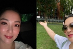 Làn da đẹp căng bóng ở tuổi 39 của Hoa hậu Nguyễn Thị Huyền