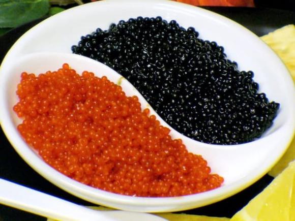Trứng cá tầm, giá trứng cá tầm