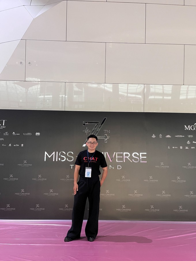 Viễn Dương nhớ mãi kỷ niệm làm việc tại Miss Universe 2025.
