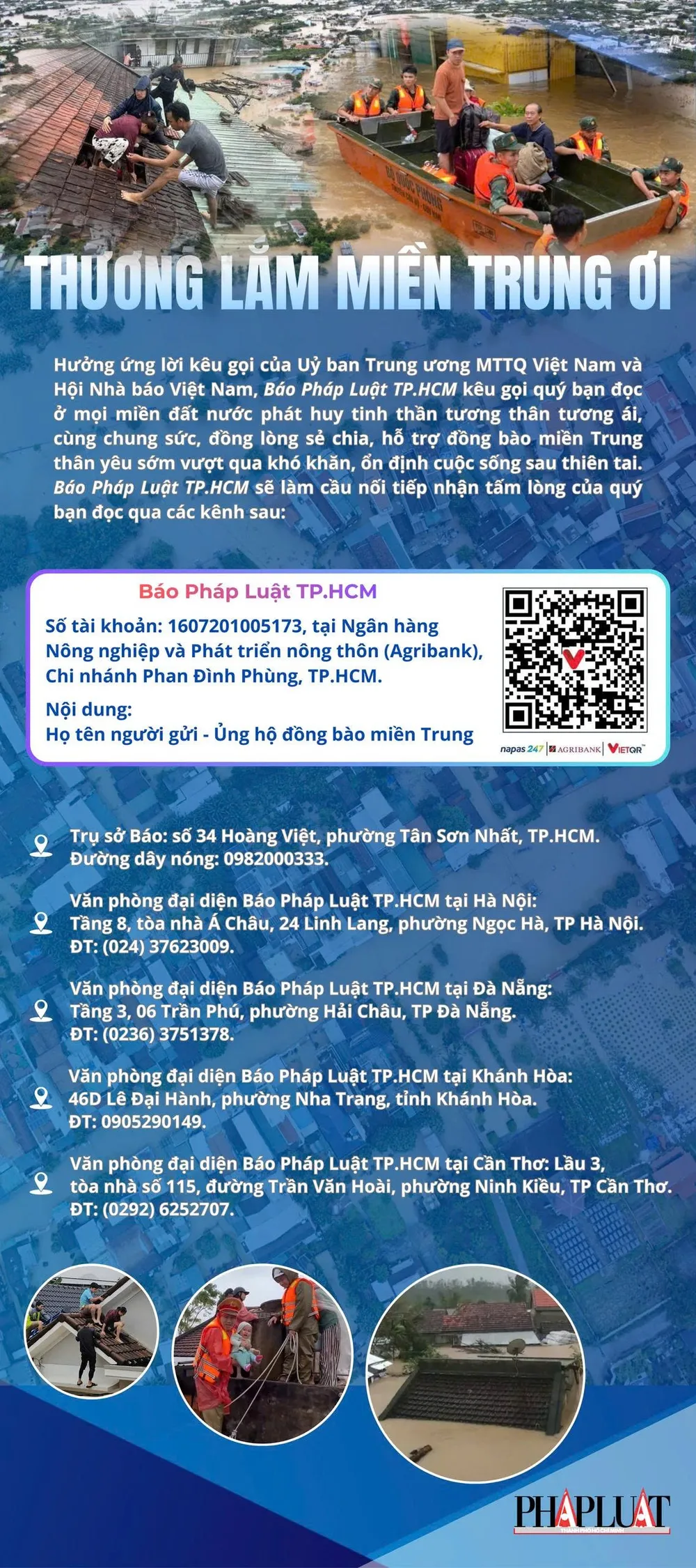 Báo Pháp Luật TP.HCM kêu gọi bạn đọc chung tay hỗ trợ đồng bào miền Trung bị lũ lụt 1000024204.jpg