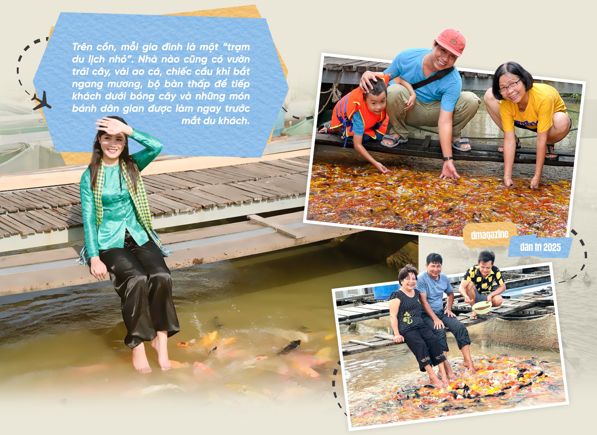 Về Cồn Sơn: Trải nghiệm làm bánh, đi thuyền, xem cá lóc biết bay - 5