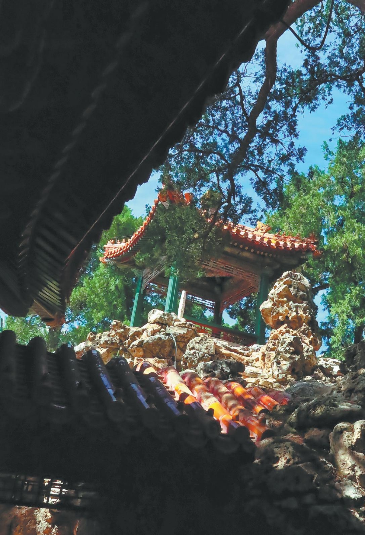 Một góc của Vườn Càn Long, một nơi nghỉ dưỡng tuyệt đẹp, hé lộ gu thẩm mỹ tinh tế và cá nhân của Hoàng đế.