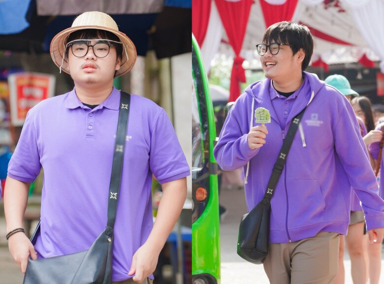 Bi Béo tích cực tham gia các hoạt động ngoại khóa.