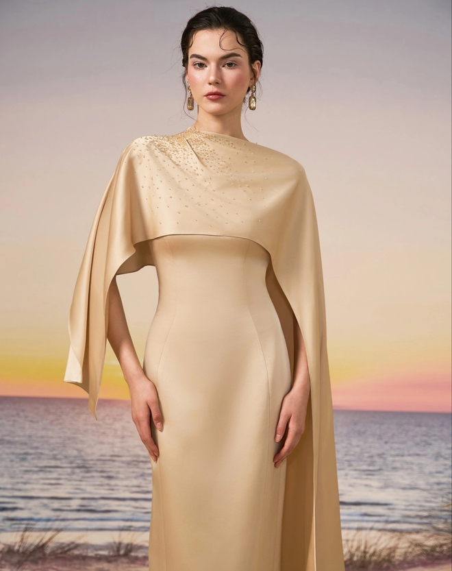 Thiết kế tối giản được nâng tầm nhờ các gam màu ánh kim- Ảnh 11.