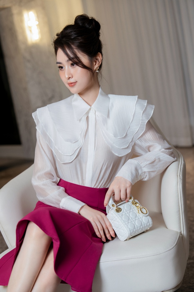 Diện trang phục bèo nhún biến nàng thành quý cô sành điệu tức thì- Ảnh 3.