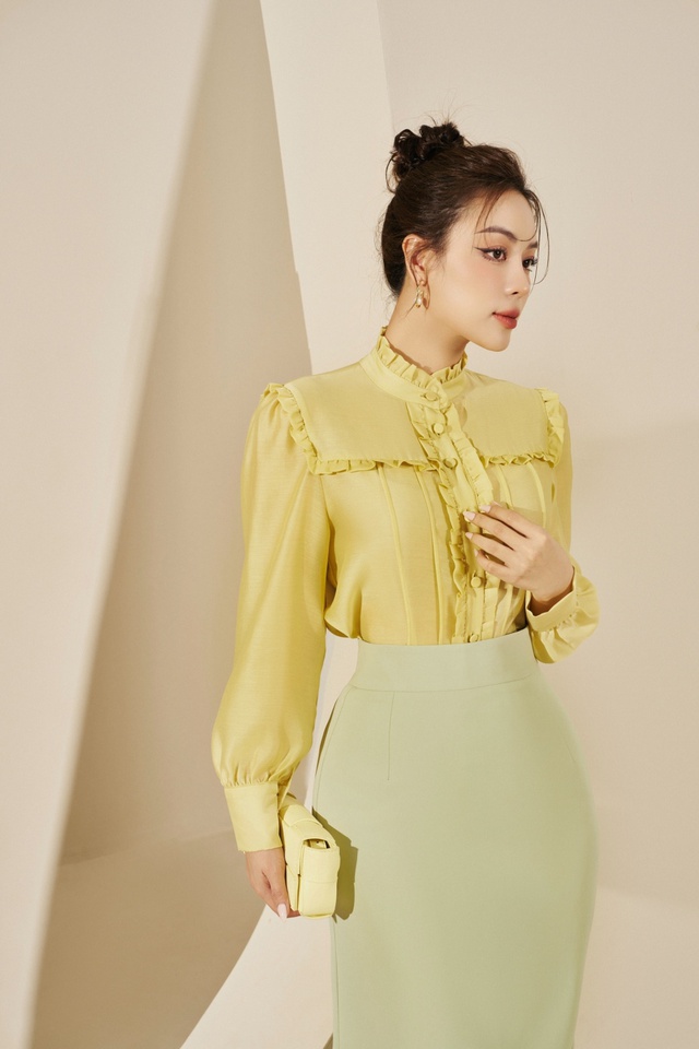 Diện trang phục bèo nhún biến nàng thành quý cô sành điệu tức thì- Ảnh 5.