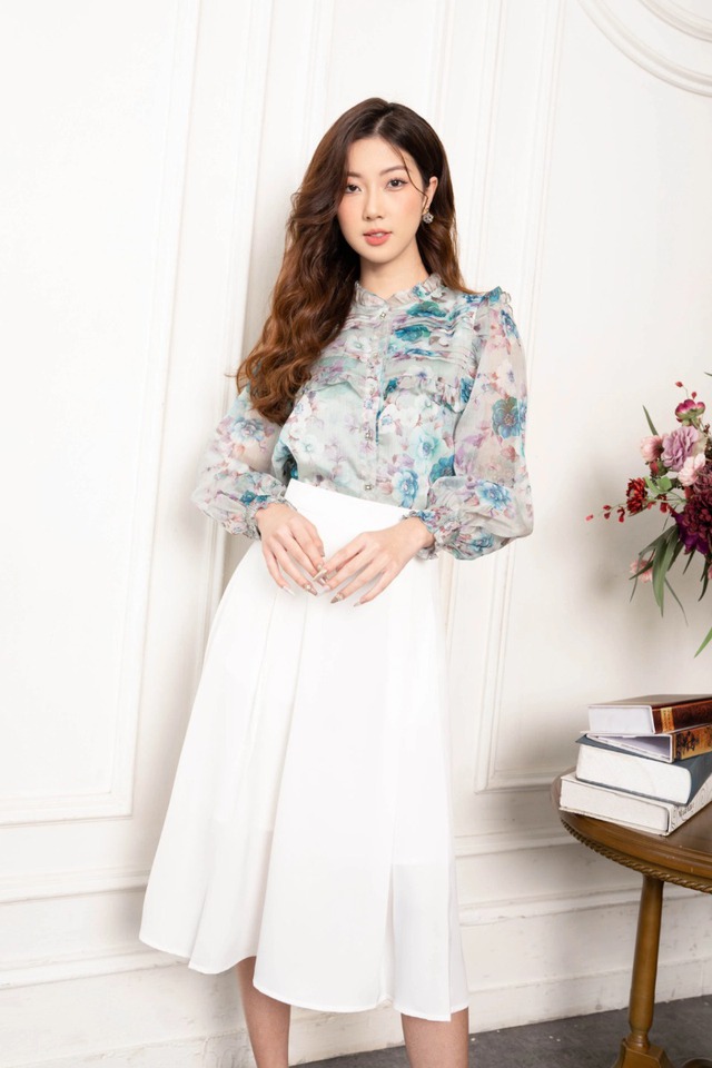 Diện trang phục bèo nhún biến nàng thành quý cô sành điệu tức thì- Ảnh 6.