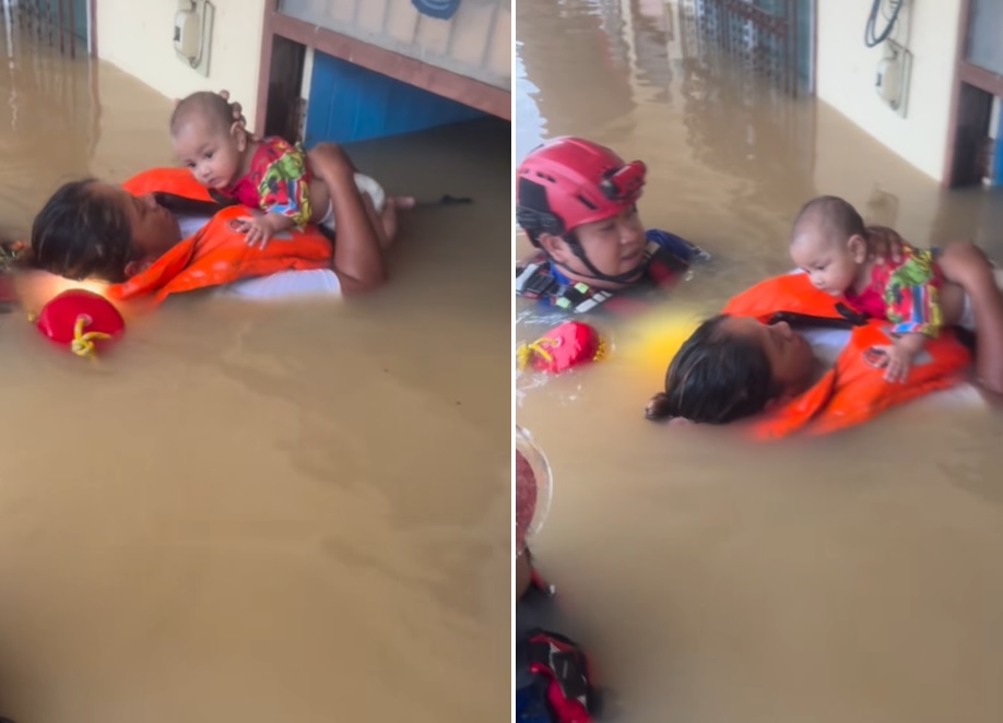 Lũ lịch sử ở Thái Lan: Người dân trèo cáp, phá mái nhà thoát hiểm - Ảnh 5.