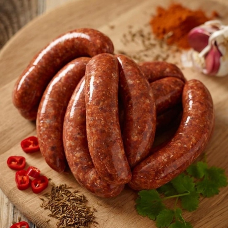 Người Chăm thường làm lạp xưởng bò để ăn chơi trong gia đình và đãi khách đường xa. (Ảnh: thegioi_quanhta)